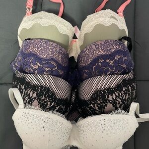 Pink and VS 32DD Bra Bundle